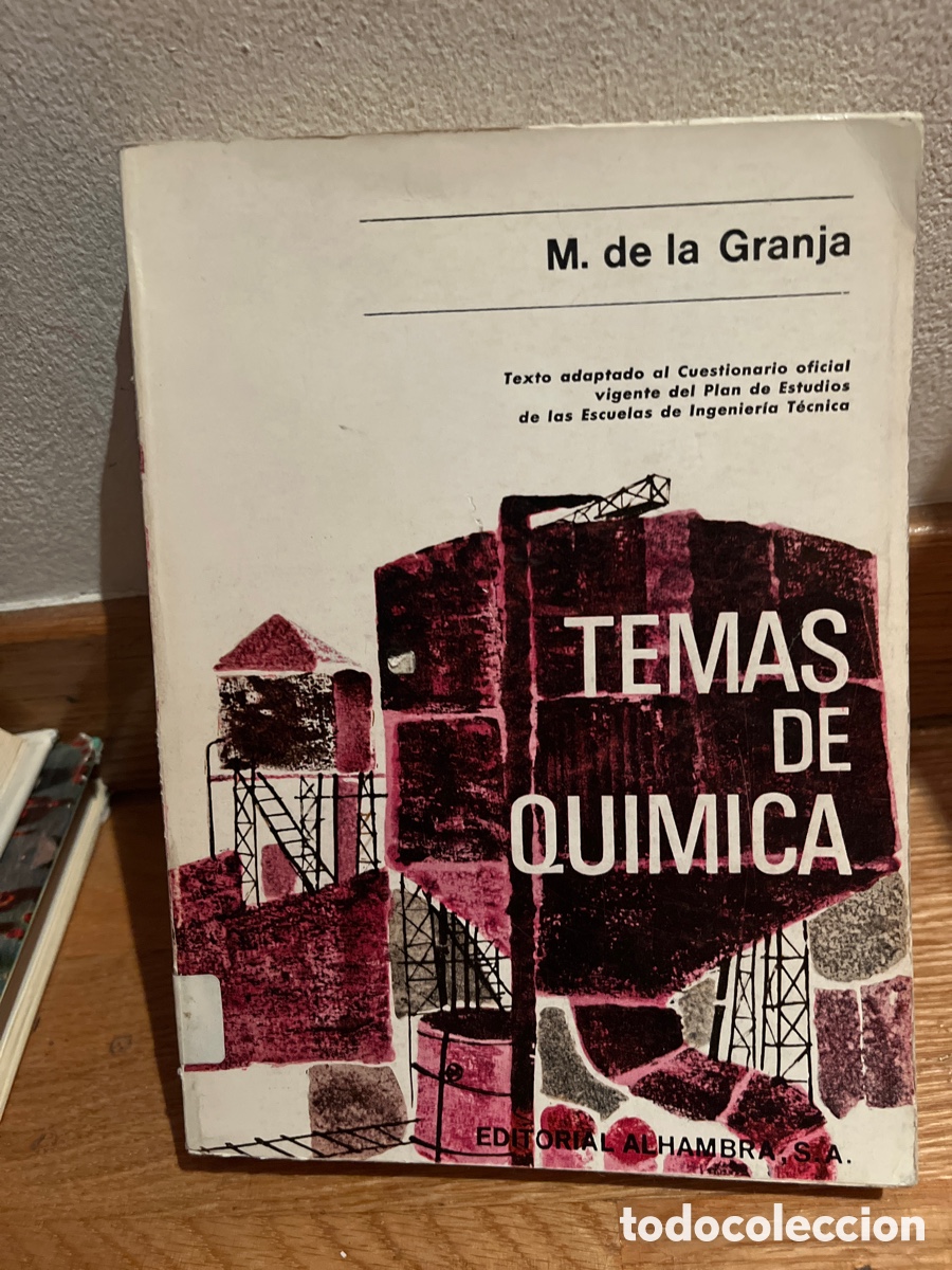 Libros de segunda mano de ciencias: temas de qu&iacute;mica m de la granja - Foto 1