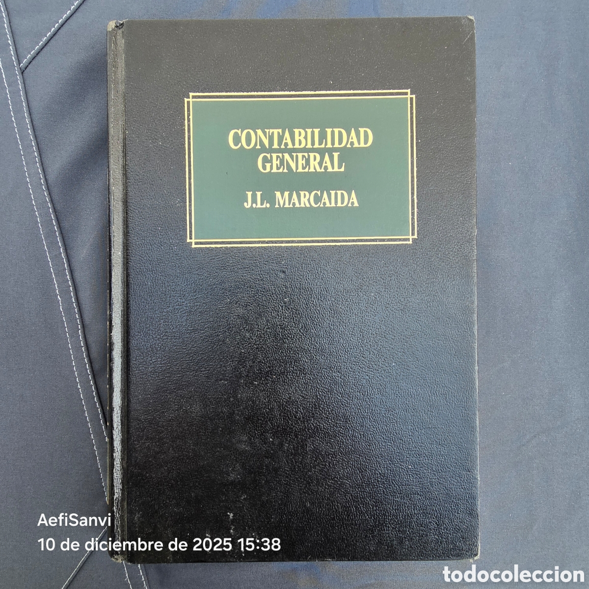 Libros de segunda mano de ciencias: CONTABILIDAD GENERAL (J.L. MARCAIDA) (DEUSTO) - Foto 1