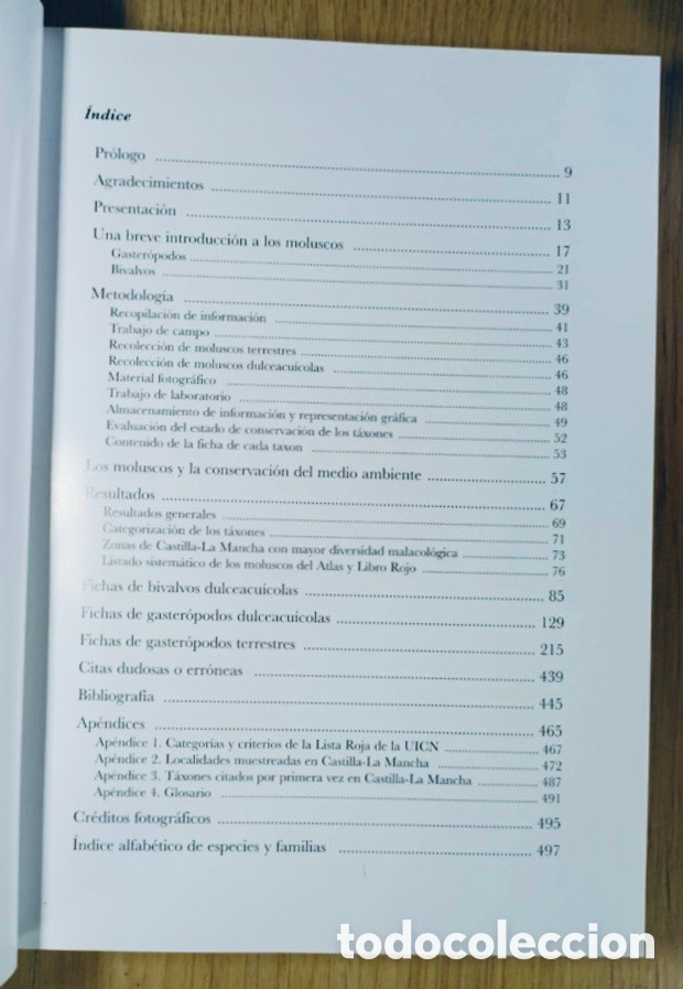 Libros de segunda mano: ATLAS Y LIBRO ROJO DE LOS MOLUSCOS DE CASTILLA-LA MANCHA - Foto 2