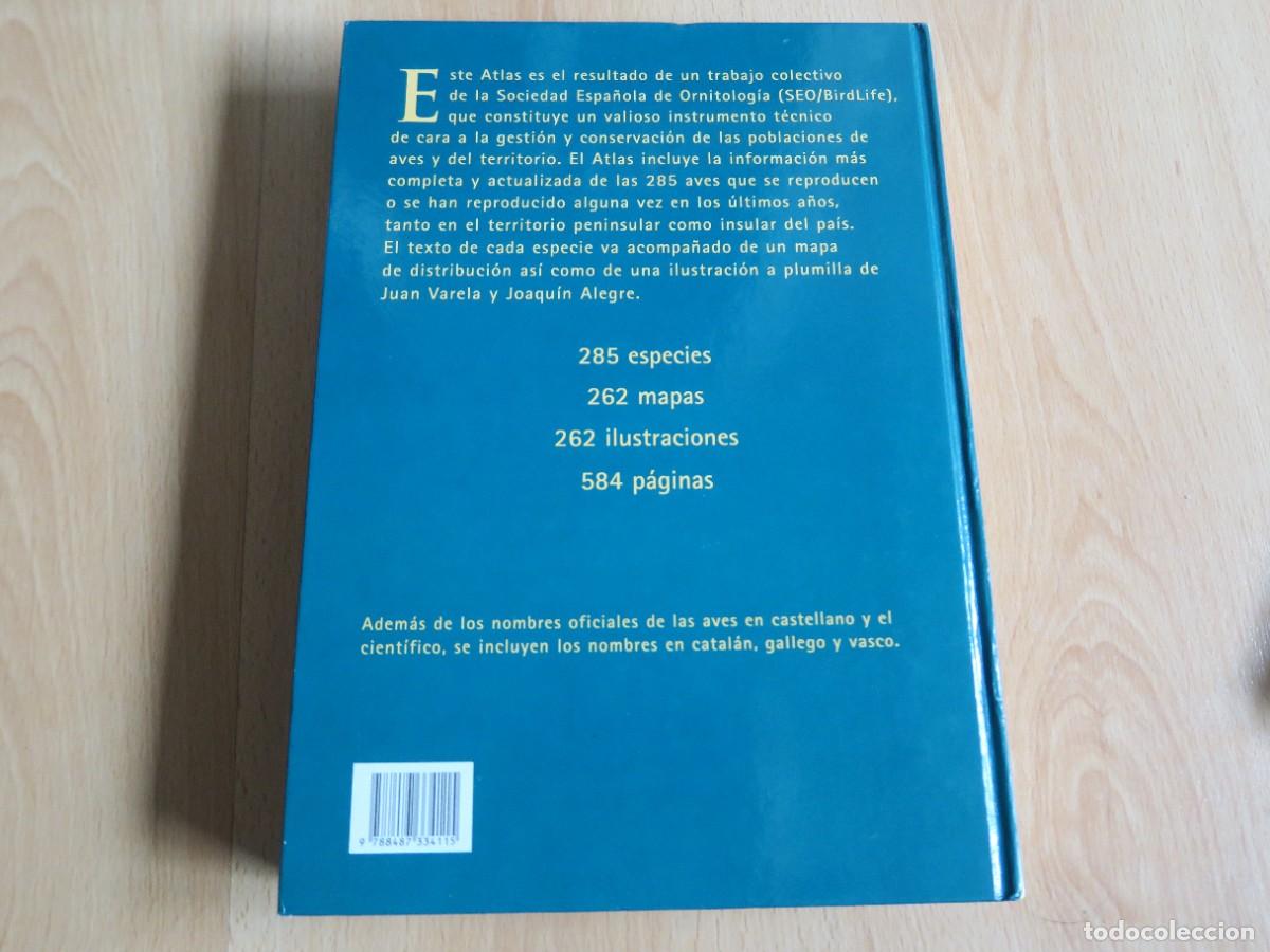 Libros de segunda mano: &Aacute;tlas De Las Aves De Espa&ntilde;a (1975-1995) - Foto 4