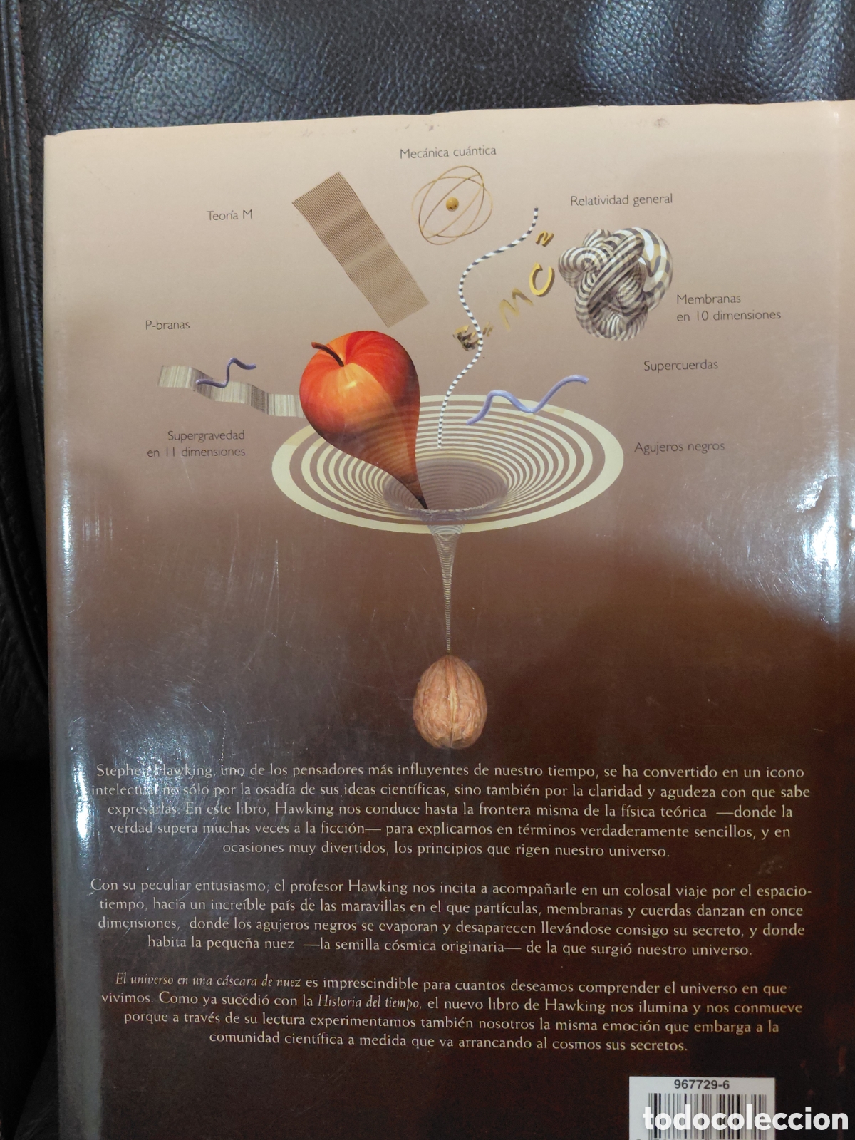 Libros de segunda mano de ciencias: S. Hawking. El universo en una c&aacute;scara de nuez - Foto 2