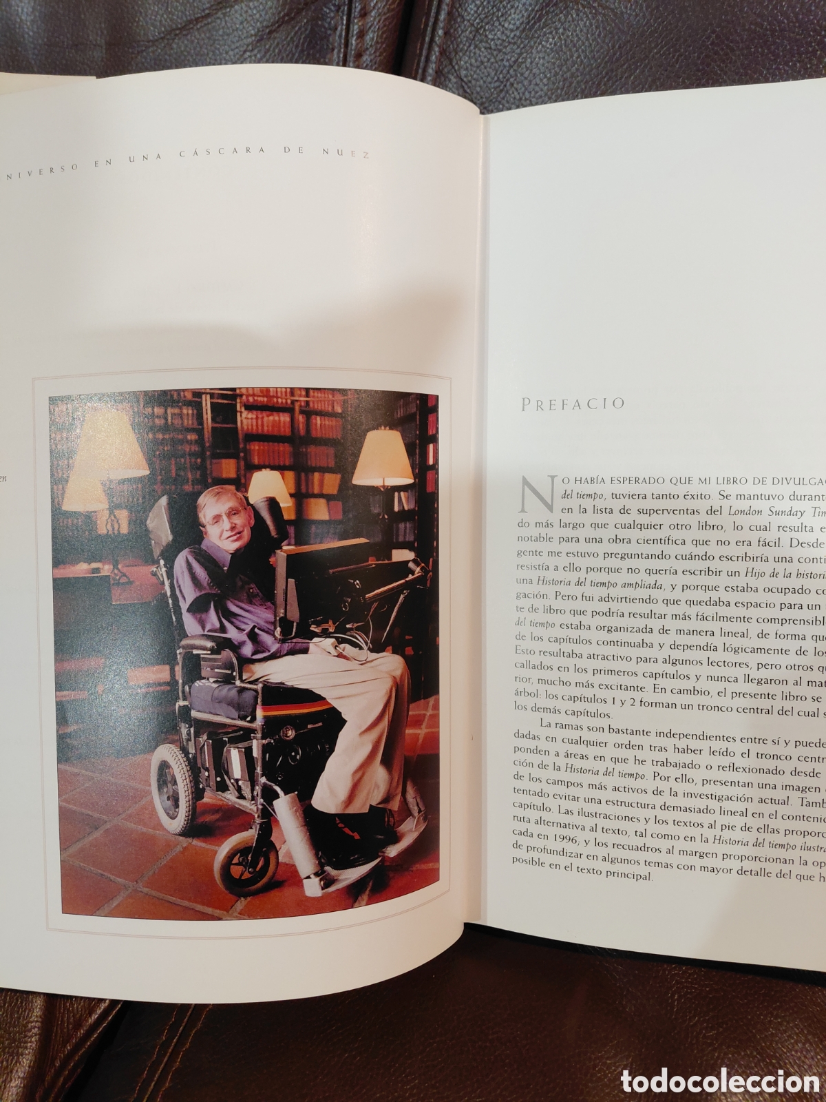 Libros de segunda mano de ciencias: S. Hawking. El universo en una c&aacute;scara de nuez - Foto 3