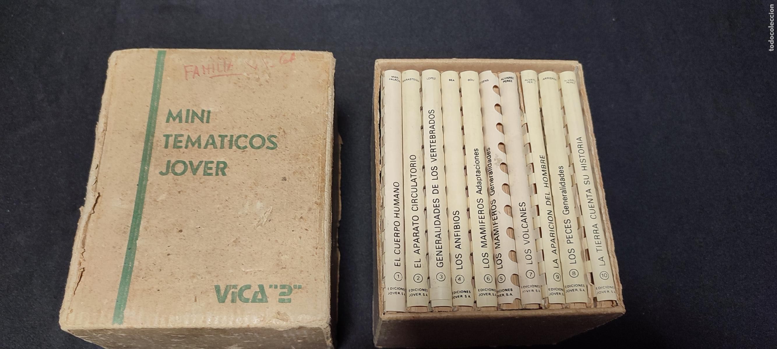 Libros de segunda mano: Mini atlas tematicos Jover 1-10 en su embalaje original - Foto 3