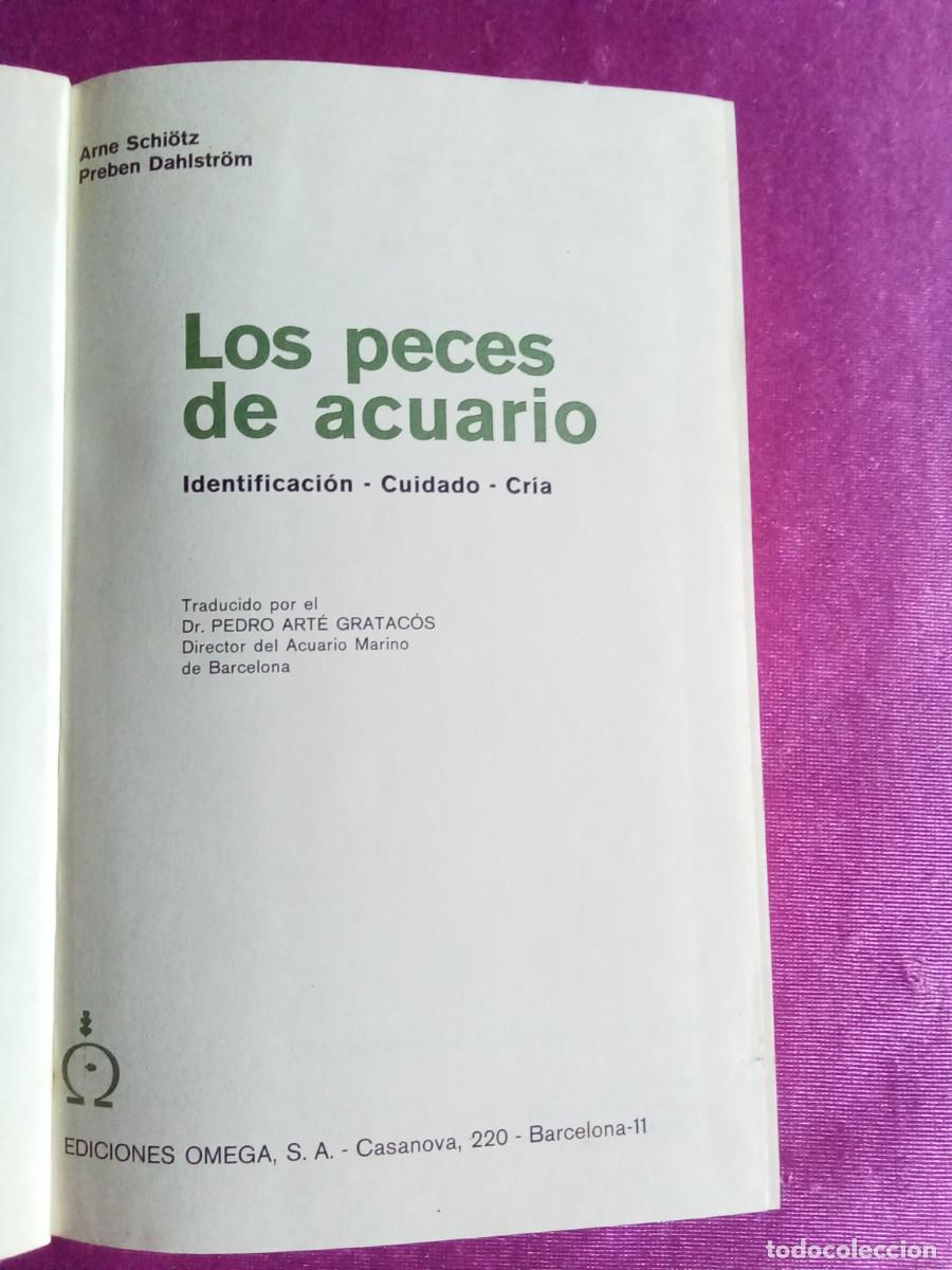 Libros de segunda mano: LOS PECES DE ACUARIO.ARNE SCHI&Ouml;TZ - PREBEN DAHLSTR&Ouml;M.E P 2 3 - Foto 2