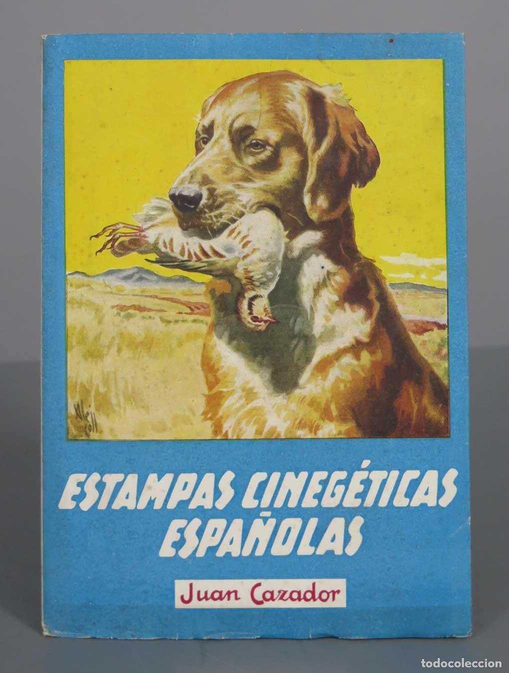 Libros de segunda mano: ESTAMPAS CINEGETICAS ESPA&Ntilde;OLAS CAZADOR, JUAN - Foto 1