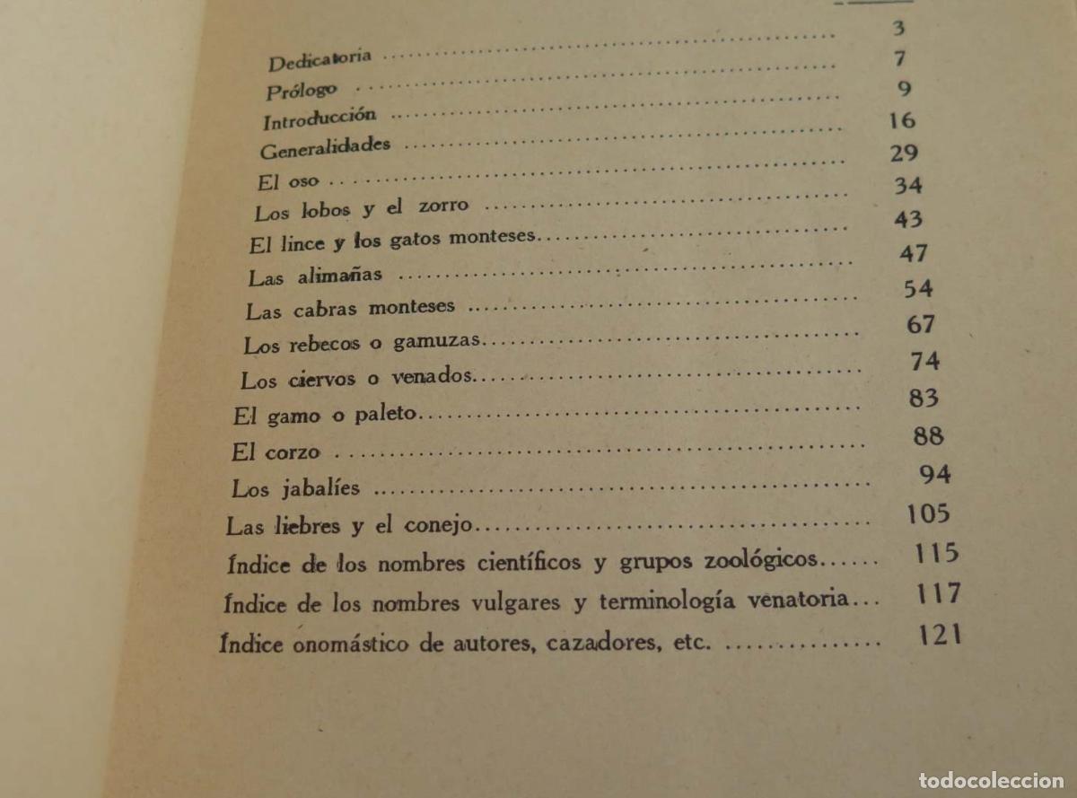 Libros de segunda mano: ZOOLOG&Iacute;A CINEG&Eacute;TICA ESPA&Ntilde;OLA. LUIS PARDO. - Foto 2