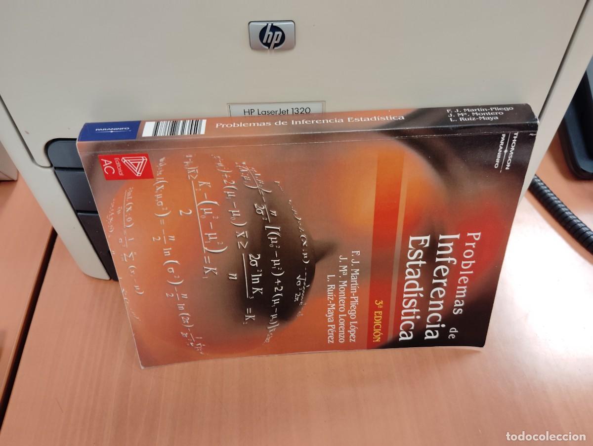 Libros de segunda mano de ciencias: PROBLEMAS DE INFERENCIA ESTAD&Iacute;STICA, AA.VV. Env&iacute;o gratis - Foto 2