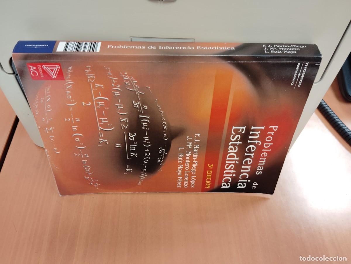 Libros de segunda mano de ciencias: PROBLEMAS DE INFERENCIA ESTAD&Iacute;STICA, AA.VV. Env&iacute;o gratis - Foto 1