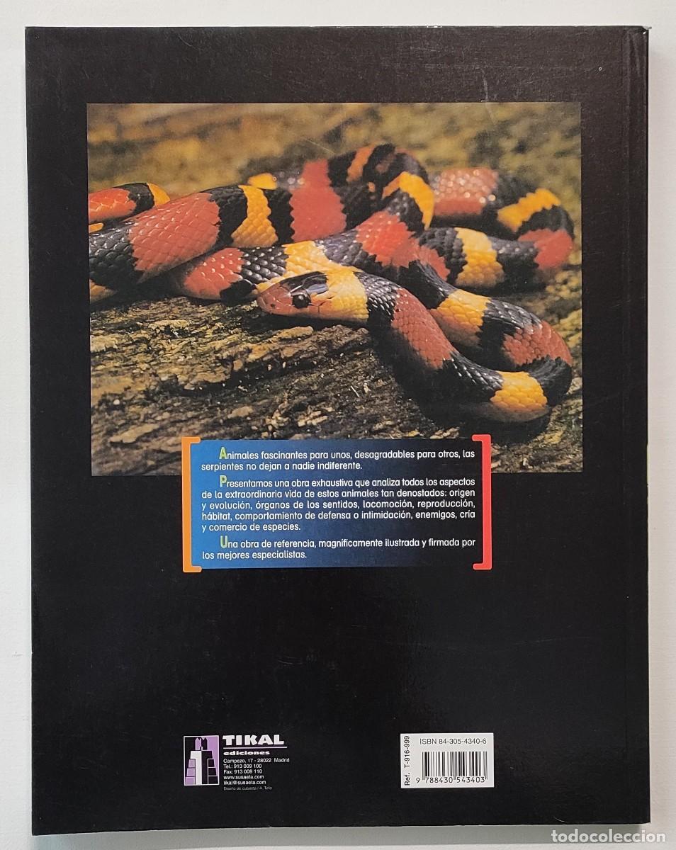 Libros de segunda mano: SERPIENTES. TIKAL EDICIONES. - Foto 2
