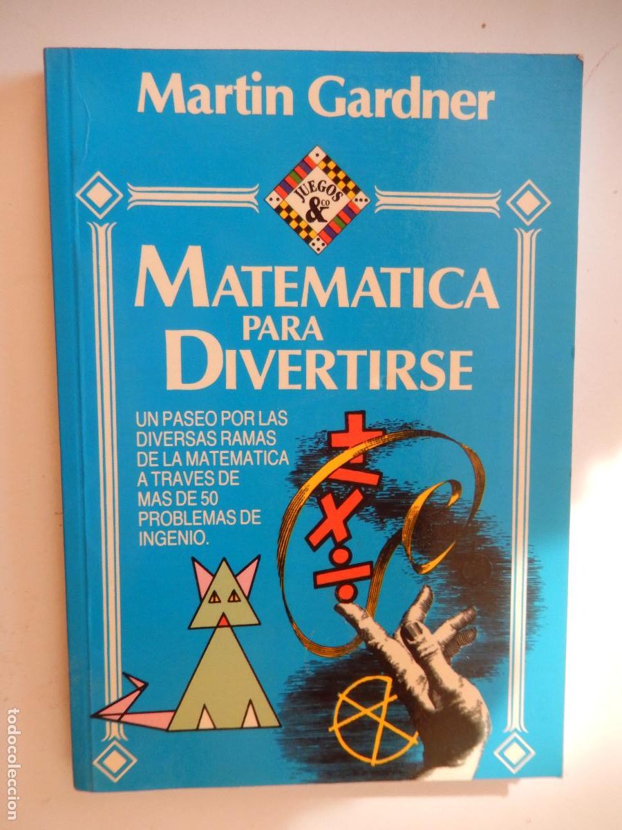Libros de segunda mano de ciencias: MATEM&Aacute;TICA PARA DIVERTIRSE - MART&Iacute;N GARDNER - JUEGOS & CO. - Foto 1