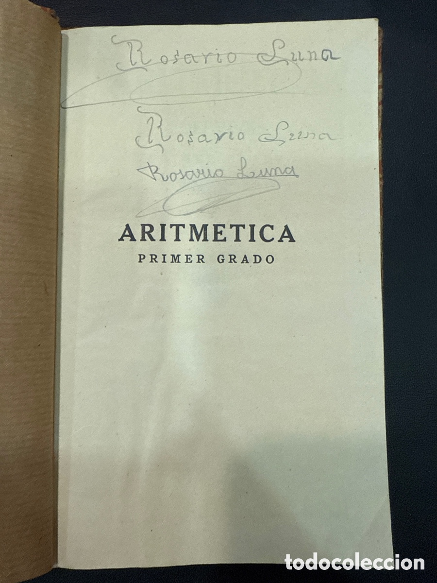 Libros de segunda mano de ciencias: EDELVIVES. Aritm&eacute;tica. Primer Grado - Foto 2
