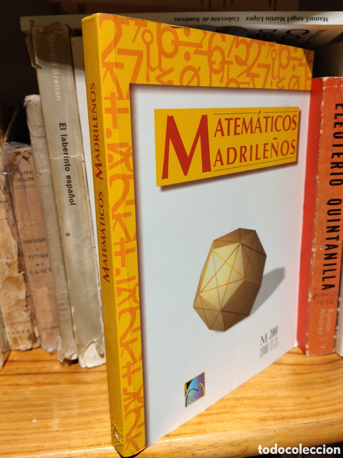 Libros de segunda mano de ciencias: Matem&aacute;ticos madrile&ntilde;os - Mar&iacute;a del Carmen Escribano R&oacute;denas - Foto 1