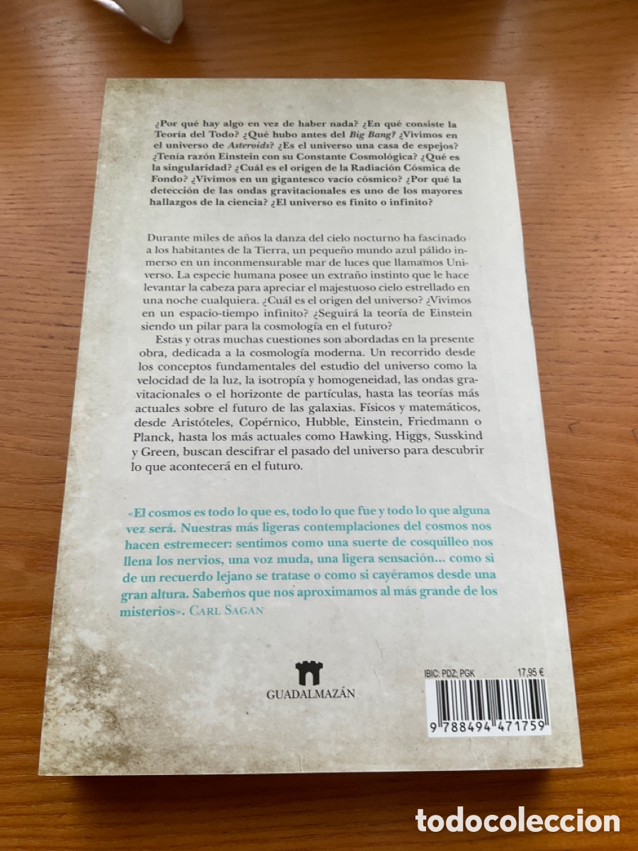 Libros de segunda mano de ciencias: La ciencia del universo.Daniel Manrique - Foto 2