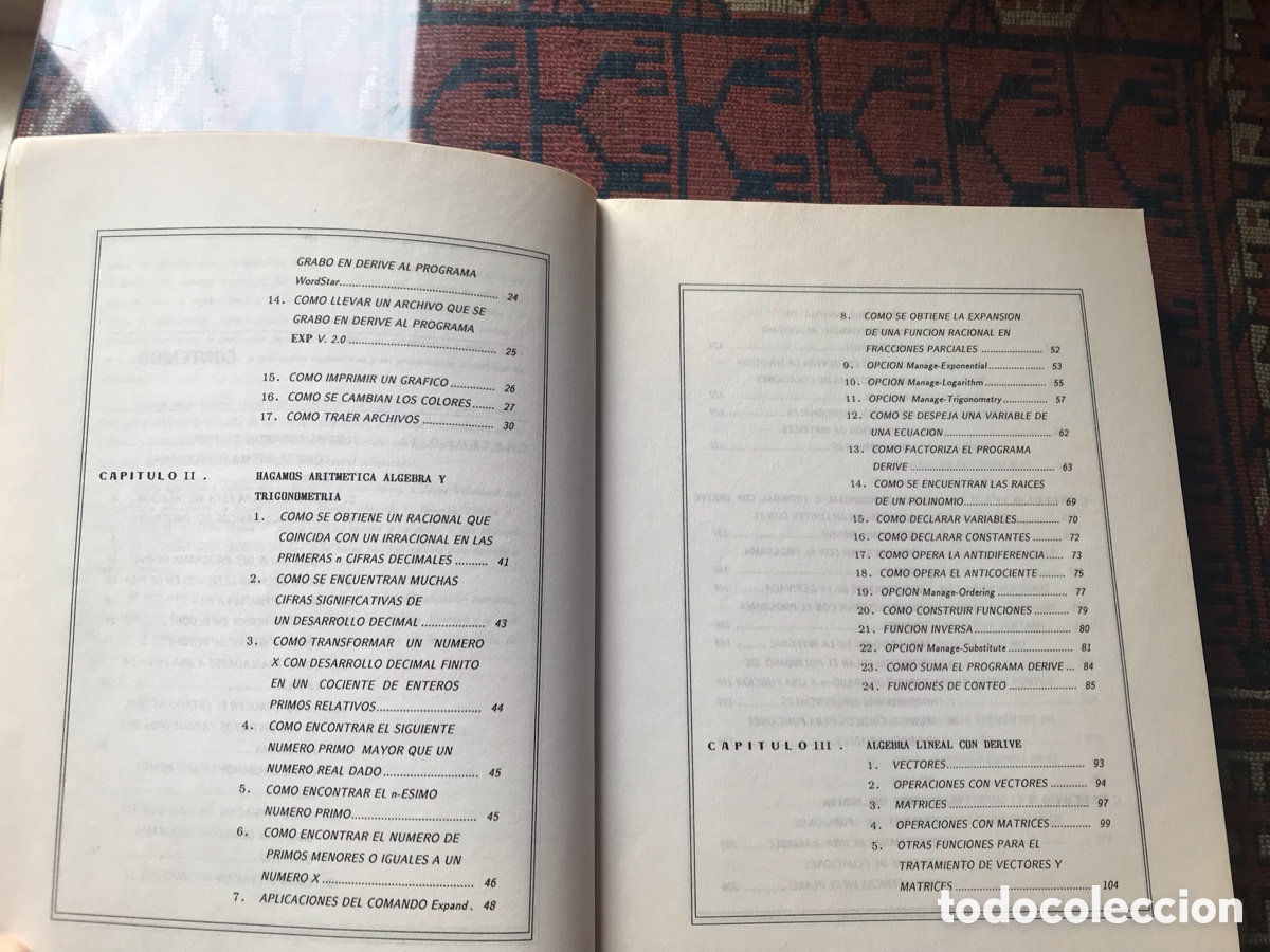 Libros de segunda mano de ciencias: C&oacute;mo hacer matem&aacute;ticas con derive. Ivan Castro Chadid - Foto 5