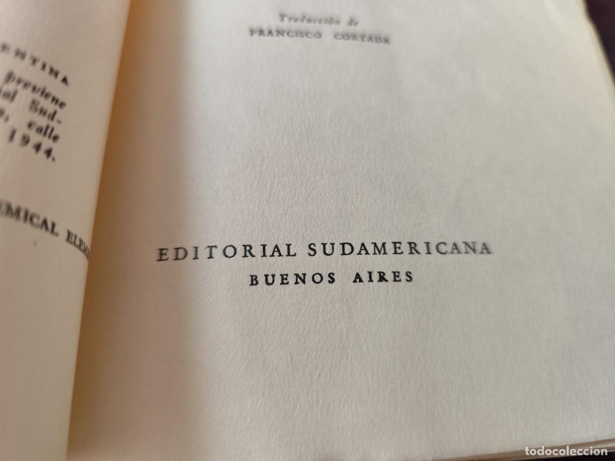 Libros de segunda mano de ciencias: LOS ELEMENTOS QUIMICOS / NECHAEV / CJA412 / SUDAMERICANA - Foto 7