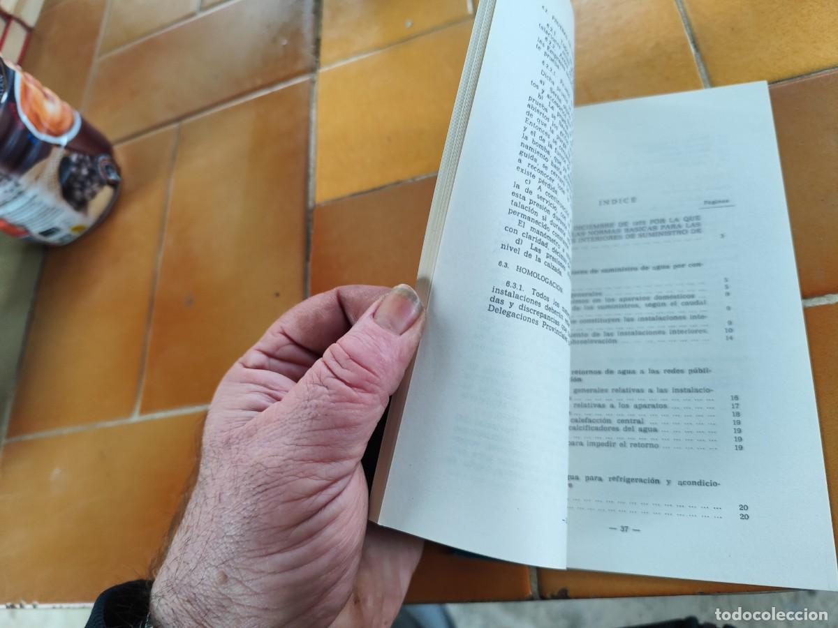 Libros de segunda mano de ciencias: INSTALACIONES INTERIORES DE AGUA NORMAS BASICAS / ZUX22 - Foto 3