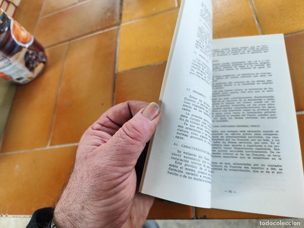 Libros de segunda mano de ciencias: INSTALACIONES INTERIORES DE AGUA NORMAS BASICAS / ZUX22 - Foto 4