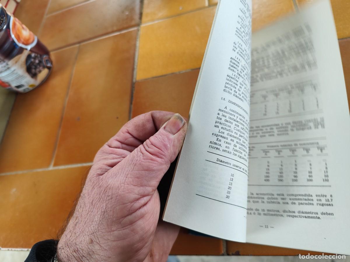 Libros de segunda mano de ciencias: INSTALACIONES INTERIORES DE AGUA NORMAS BASICAS / ZUX22 - Foto 6