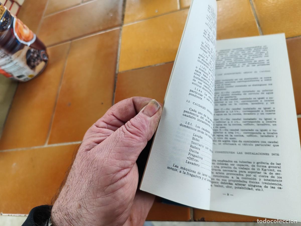 Libros de segunda mano de ciencias: INSTALACIONES INTERIORES DE AGUA NORMAS BASICAS / ZUX22 - Foto 7