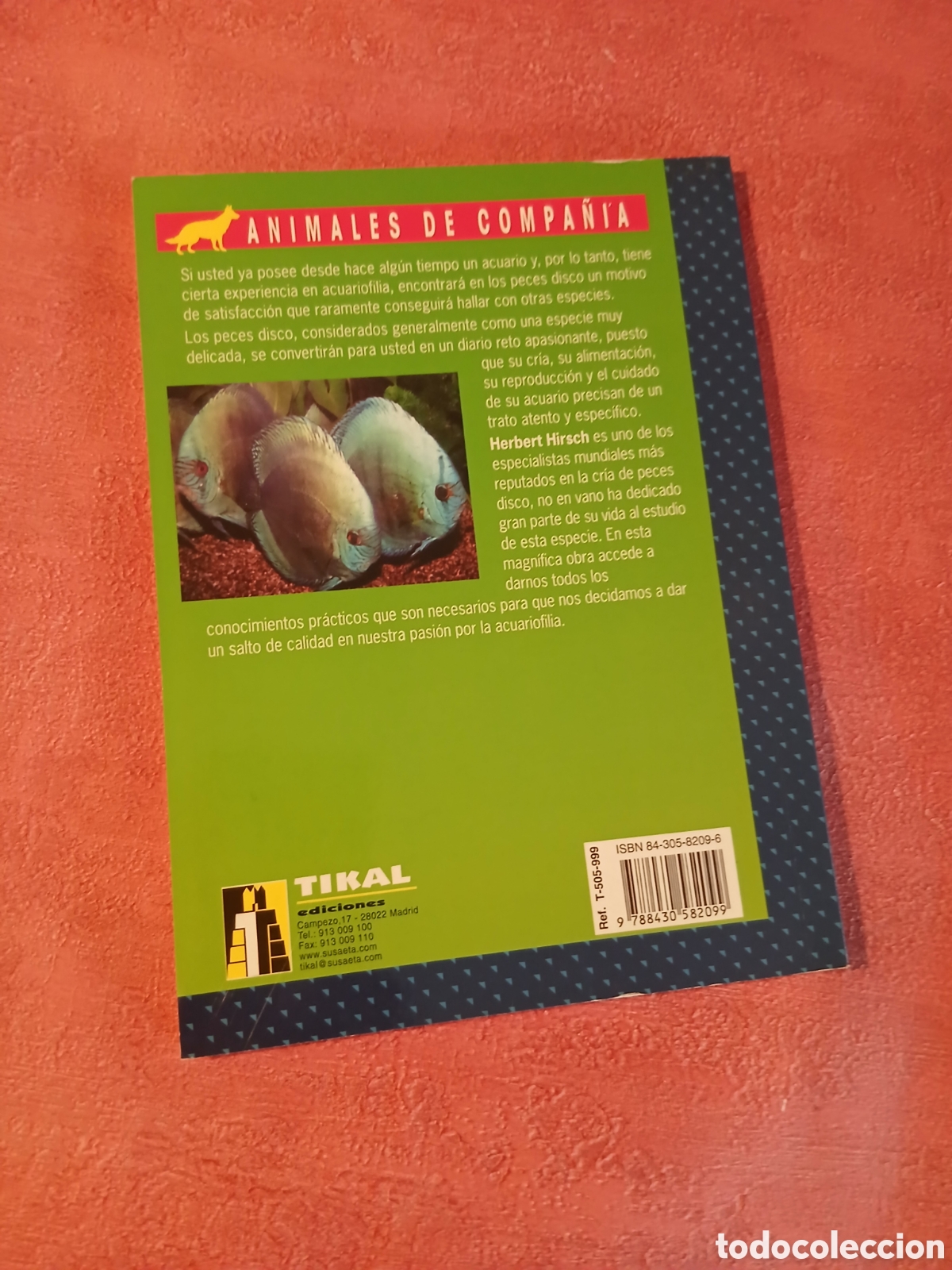 Libros de segunda mano: El nuevo libro de los Peces Disco. Herbert Hirsch. - Foto 2