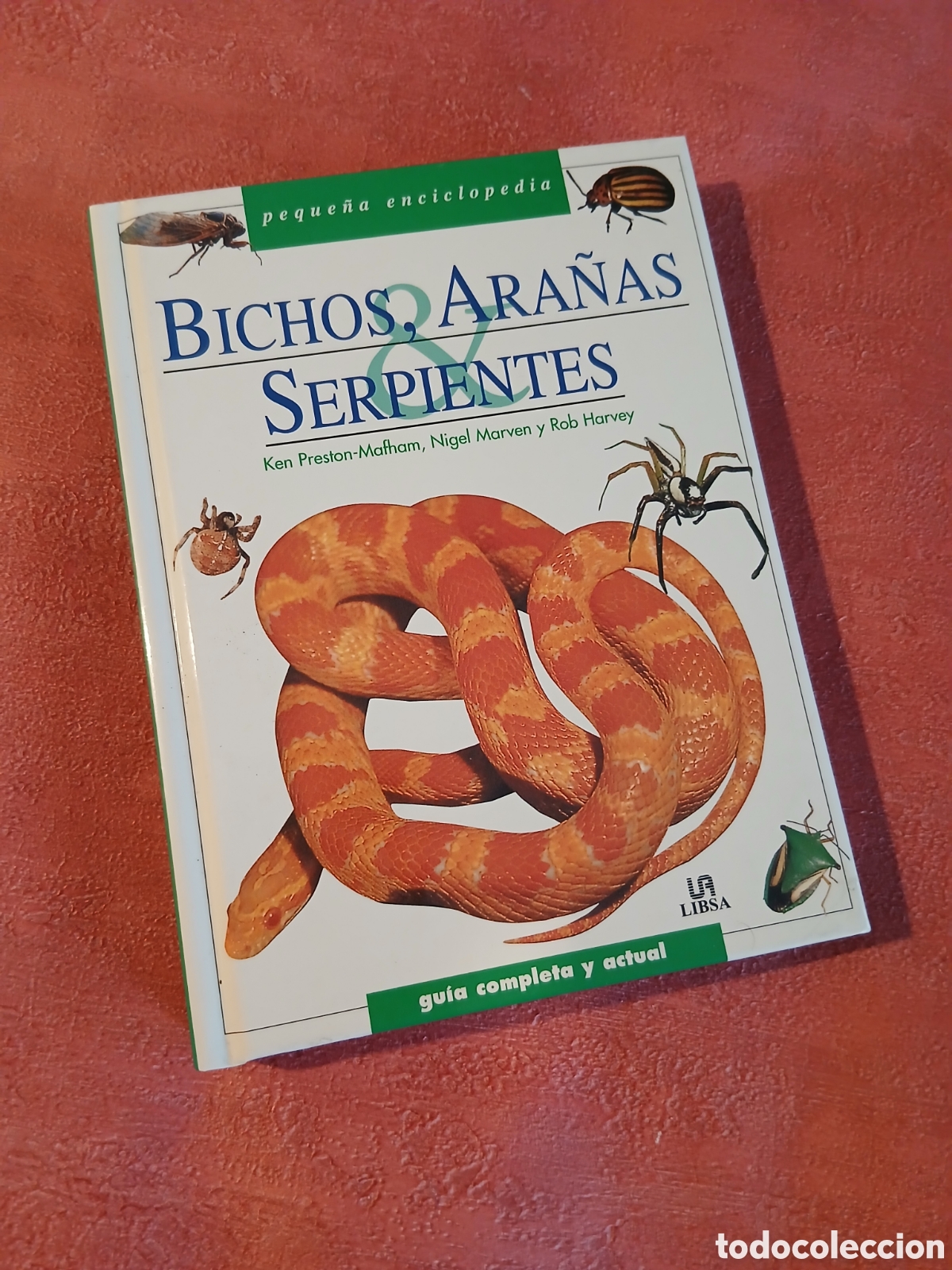 Libros de segunda mano: Bichos, ara&ntilde;as, serpientes. Kan Preston-Mafham y otros. - Foto 1