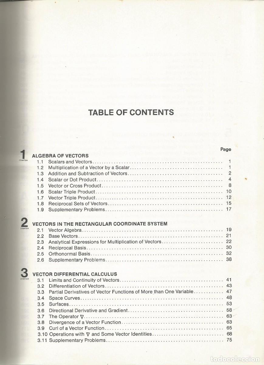 Libros de segunda mano de ciencias: Vector and tensor analysis. - Foto 2