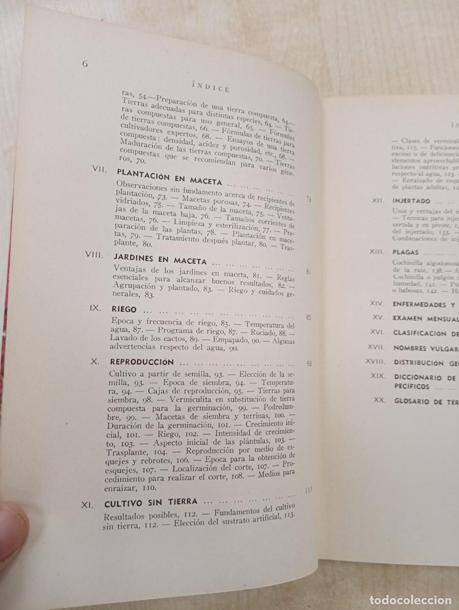 Libros de segunda mano: CULTIVO DE CACTOS- MARSDEN, C. - ED. GARRIGA - Foto 5