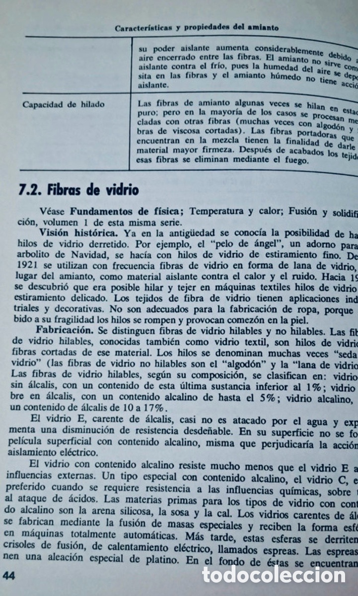 Libros de segunda mano de ciencias: Tecnolog&iacute;a Textil B&aacute;sica. 3 vol&uacute;menes. - Foto 8