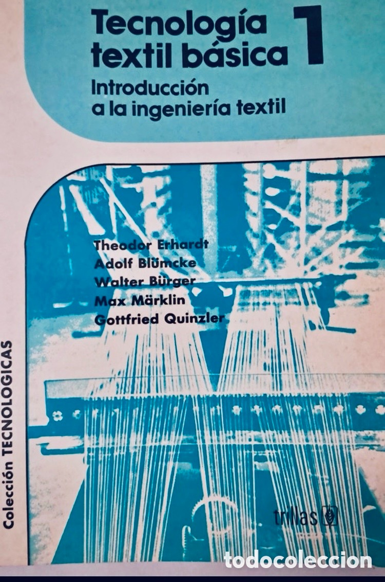 Libros de segunda mano de ciencias: Tecnolog&iacute;a Textil B&aacute;sica. 3 vol&uacute;menes. - Foto 1