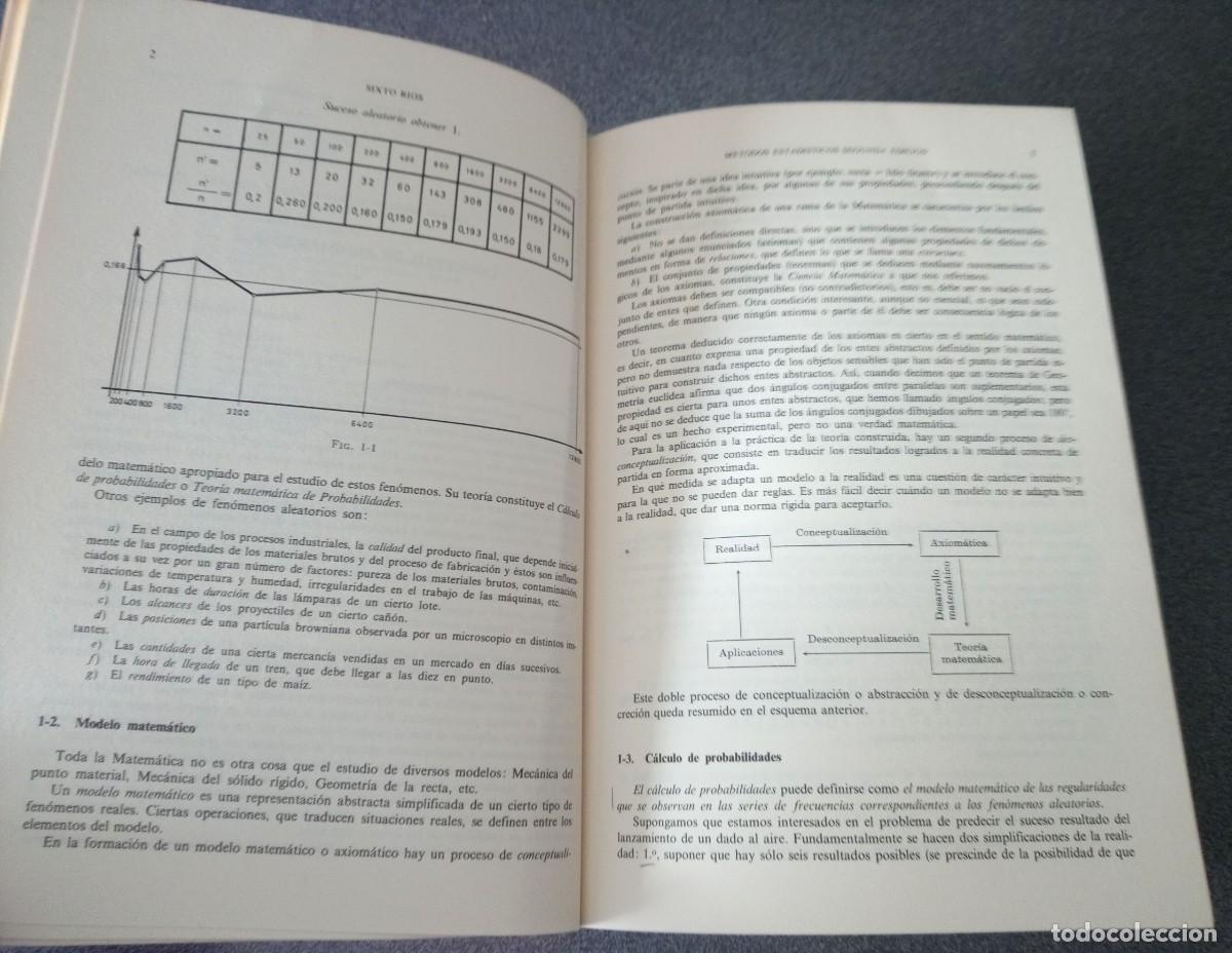 Libros de segunda mano de ciencias: Metodos Estadisticos Sixto Rios - Foto 10