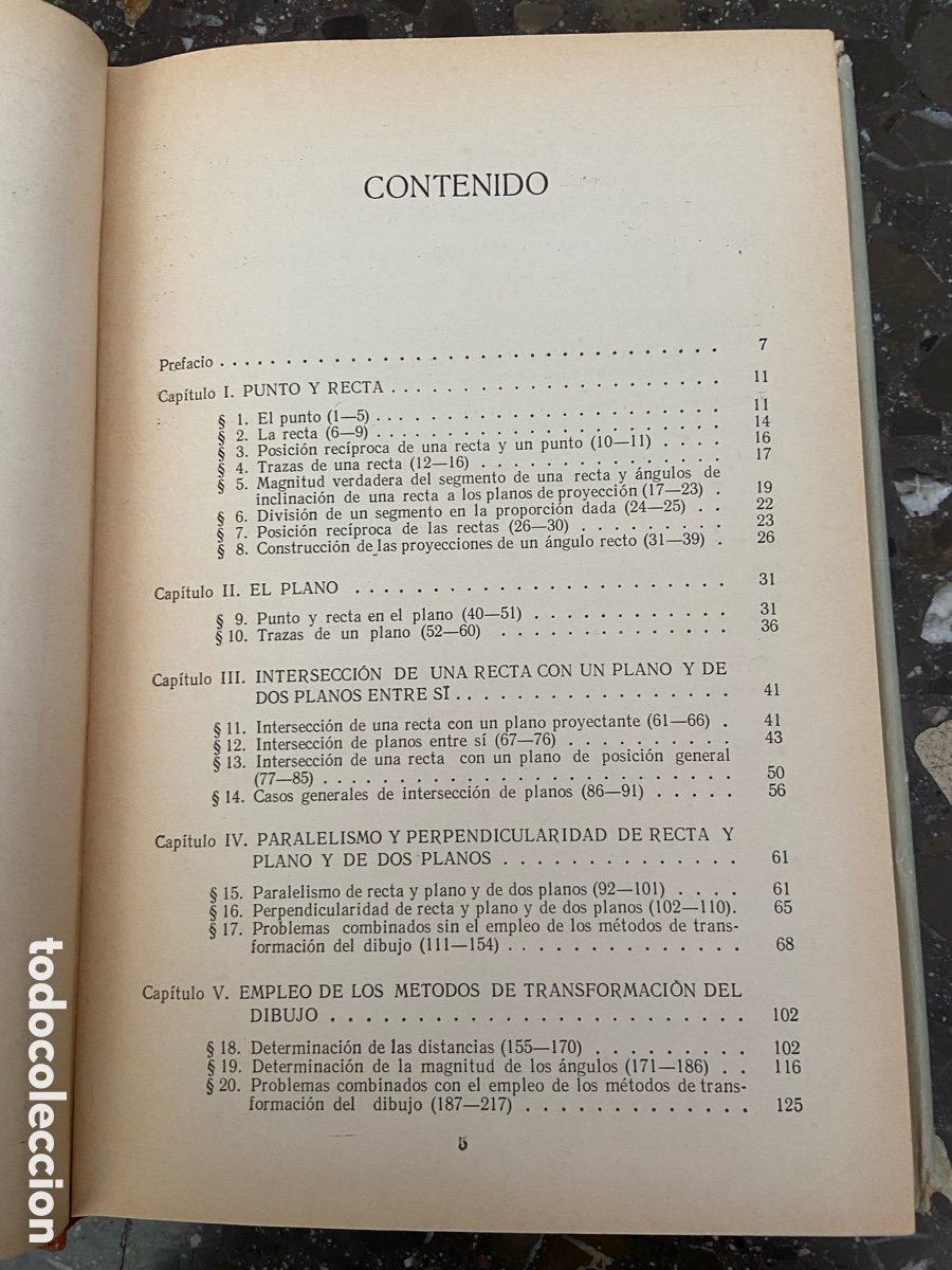 Libros de segunda mano de ciencias: Libro Problemas de Geometr&iacute;a Descriptiva - Foto 4