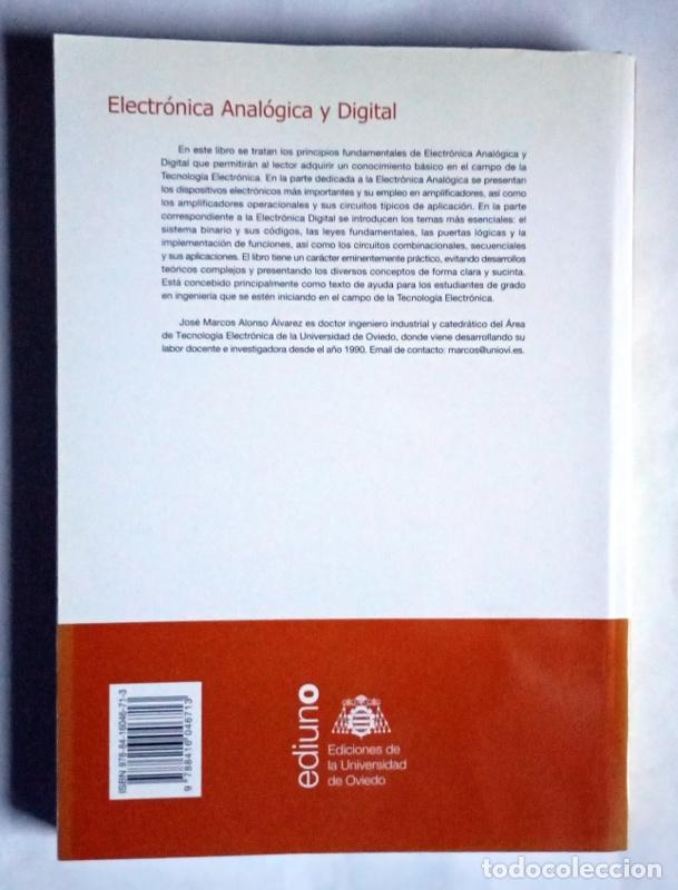 Libros de segunda mano de ciencias: ELECTRONICA ANALOGICA Y DIGITAL - JOSE MARCOS ALONSO ALVAREZ - Foto 9