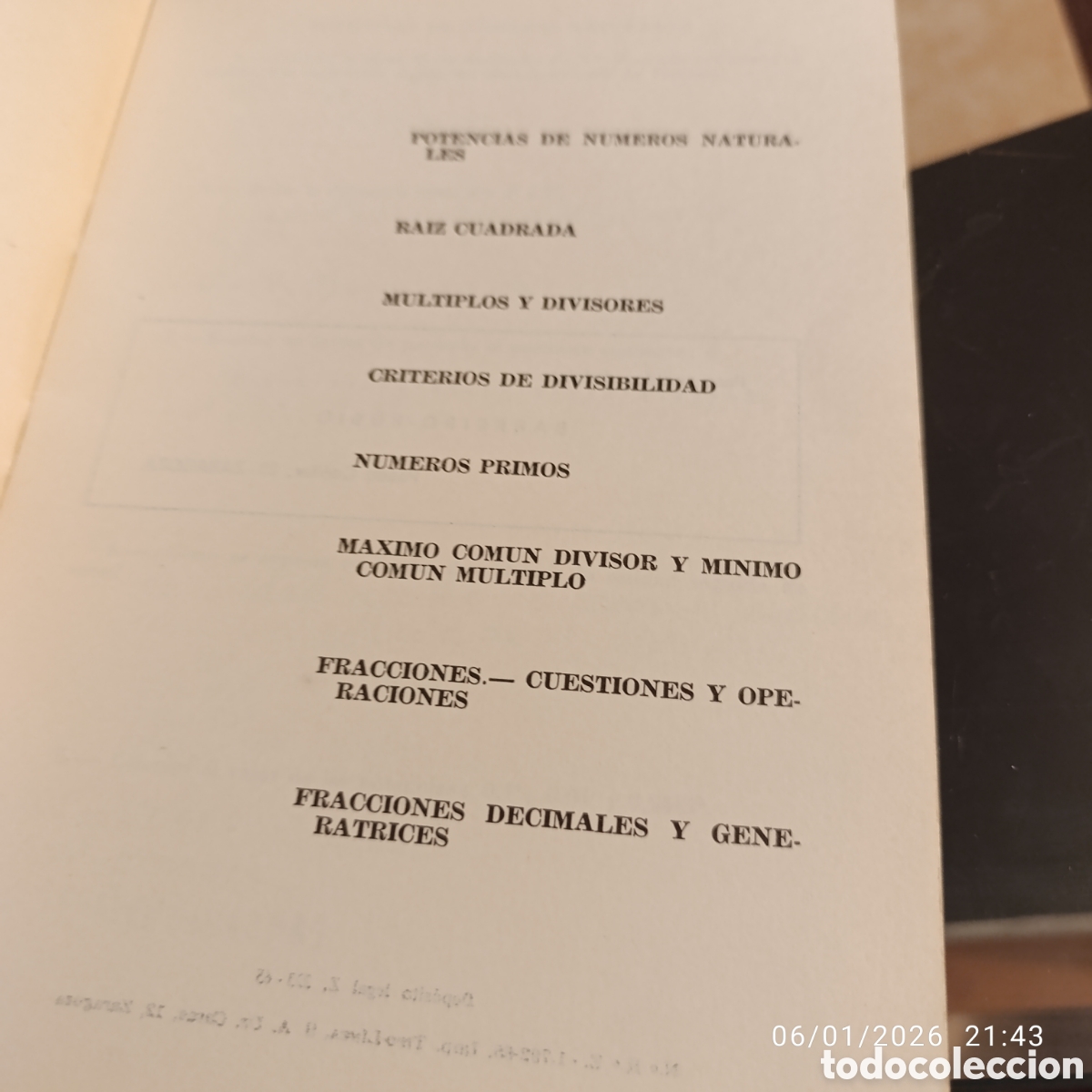 Libros de segunda mano de ciencias: &rdquo;Cuestiones y Problemas de Aritm&eacute;tica&rdquo;,&nbsp;Barreiro - Rubio - Foto 2