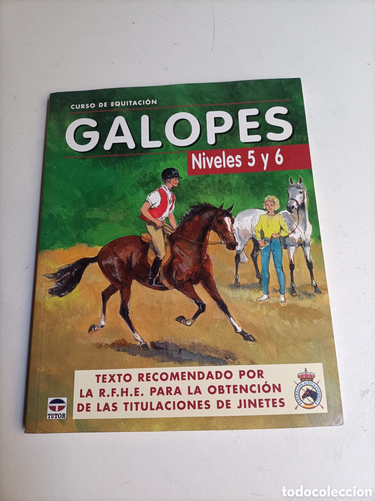 Libros de segunda mano: Curso de equitaci&oacute;n. Galopes. Niveles 5 y 6 . Caballos - Foto 2
