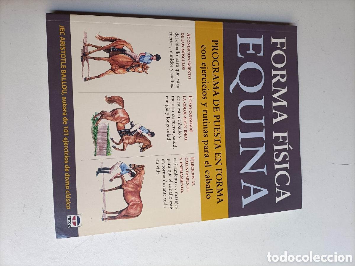 Libros de segunda mano: Formas f&iacute;sicas equina. Programa de puesta en forma con ejercicios y rutinas para el caballo - Foto 2