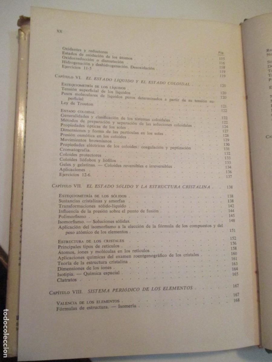 Libros de segunda mano de ciencias: GIUSEPPE BRUNI Qu&iacute;mica general W38181 - Foto 6