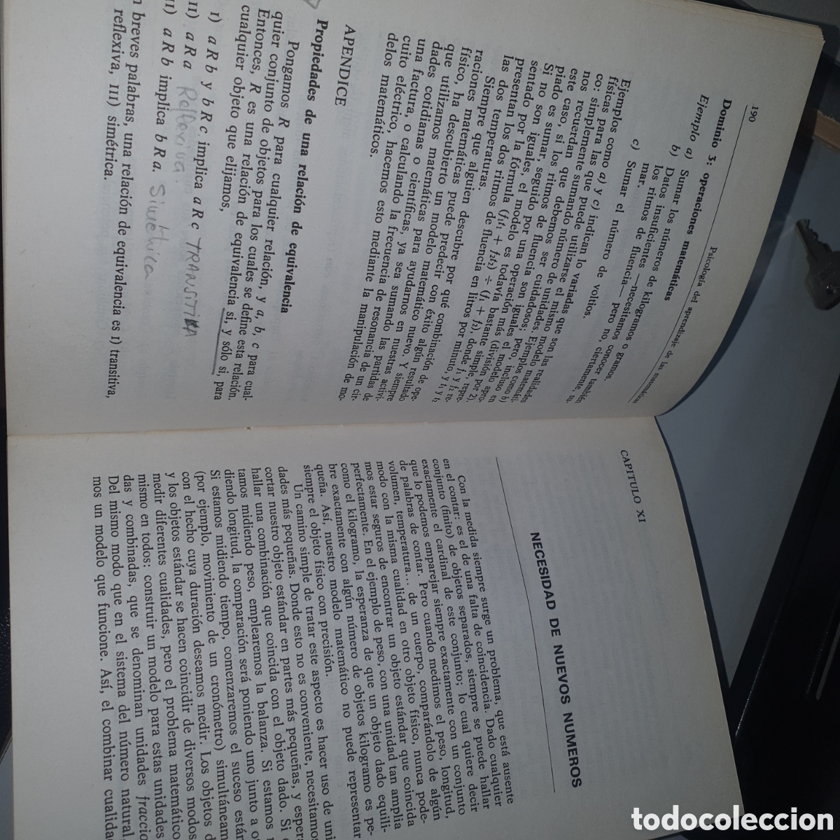 Libros de segunda mano de ciencias: Psicolog&iacute;a del aprendizaje de las matem&aacute;ticas. R. Skemp - Foto 3