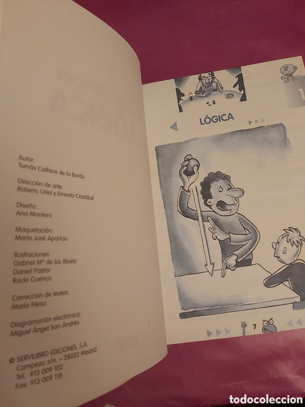 Libros de segunda mano de ciencias: 1000 PASATIEMPOS DE L&Oacute;GICA Y JUEGOS DE INTELIGENCIA SERVILIBRO - Foto 4