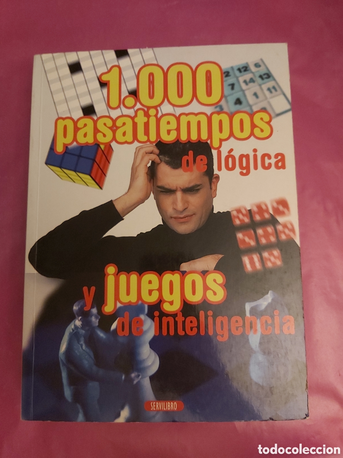 Libros de segunda mano de ciencias: 1000 PASATIEMPOS DE L&Oacute;GICA Y JUEGOS DE INTELIGENCIA SERVILIBRO - Foto 1