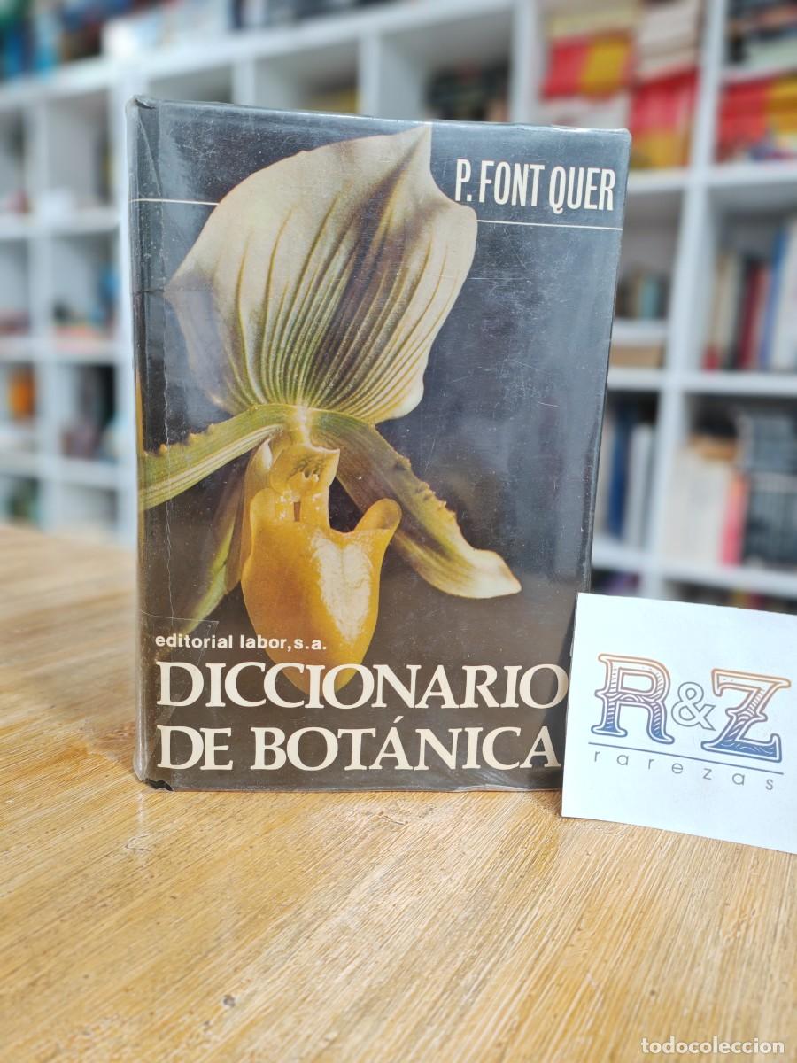 Libros de segunda mano: FONT QUER : DICCIONARIO DE BOT&Aacute;NICA (LABOR, 1975) - Foto 1