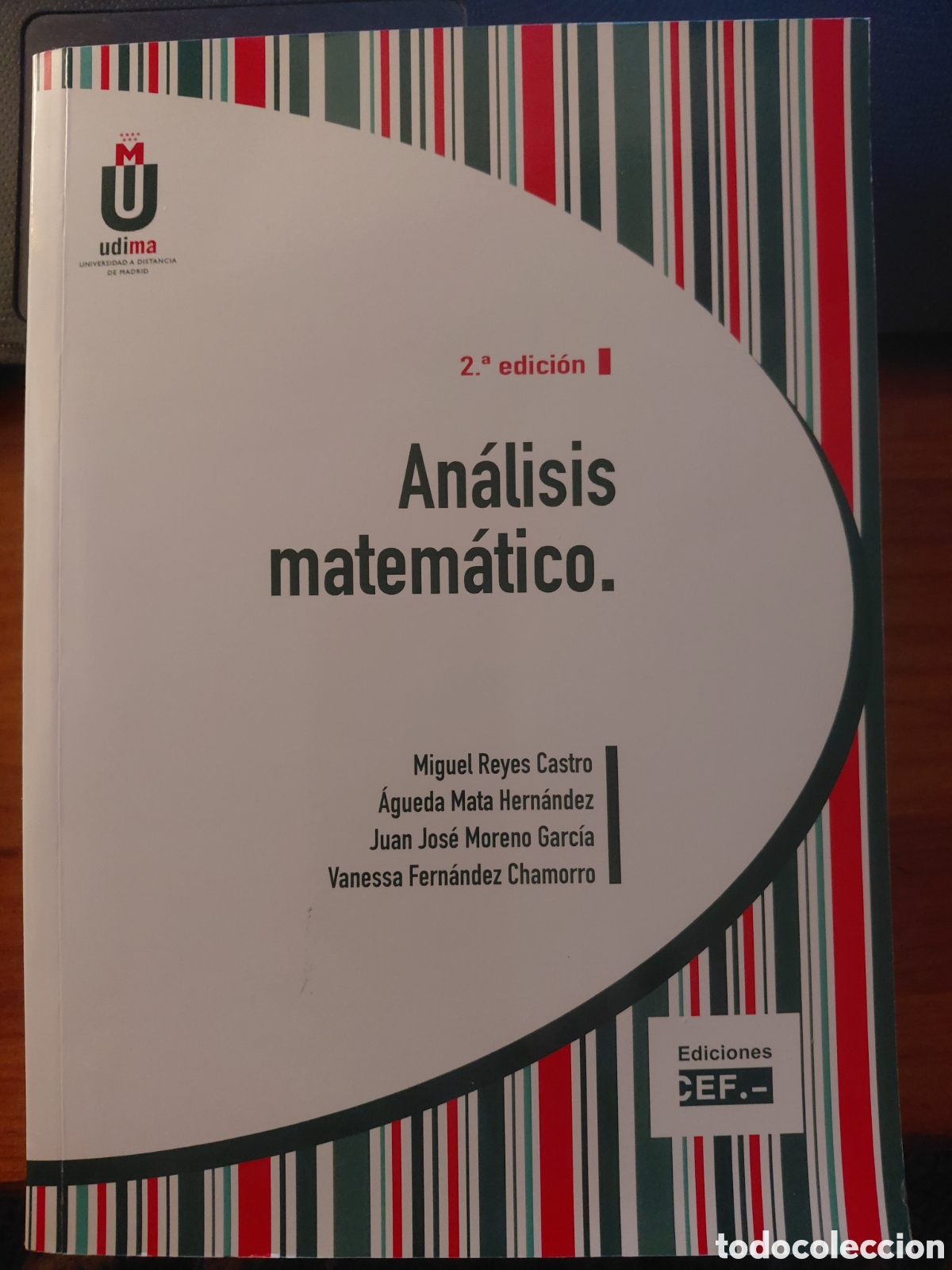 Libros de segunda mano de ciencias: An&aacute;lisis matem&aacute;tico, Miguel Reyes Castro y otros - Foto 1