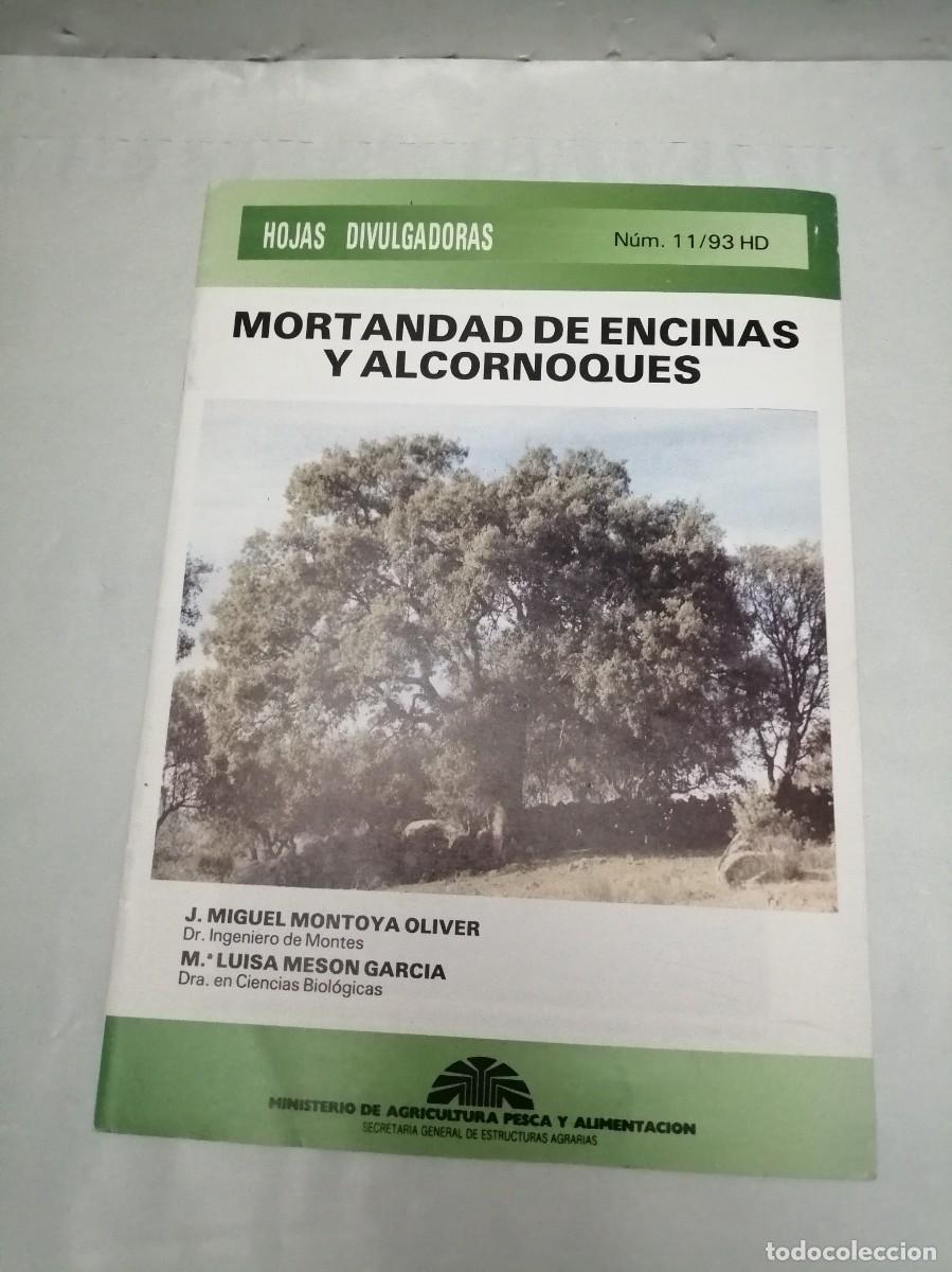 Libros de segunda mano: Mortandad de encinas y alcornoques (Colecci&oacute;n: Hojas Divulgadoras)