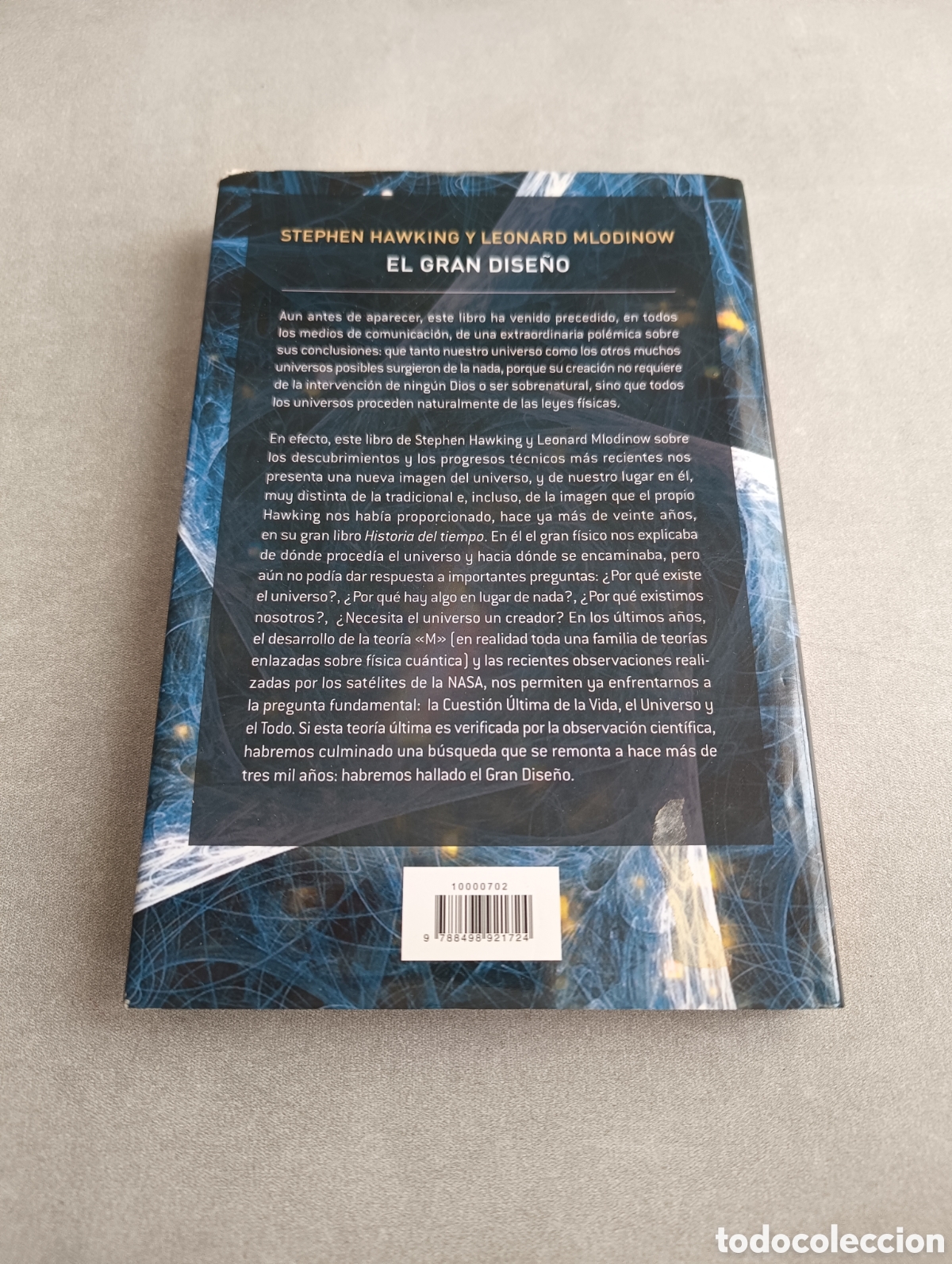 Libros de segunda mano de ciencias: EL GRAN DISE&Ntilde;O. STEPHEN HAWKING Y LEONARD MLODINOW - Foto 4