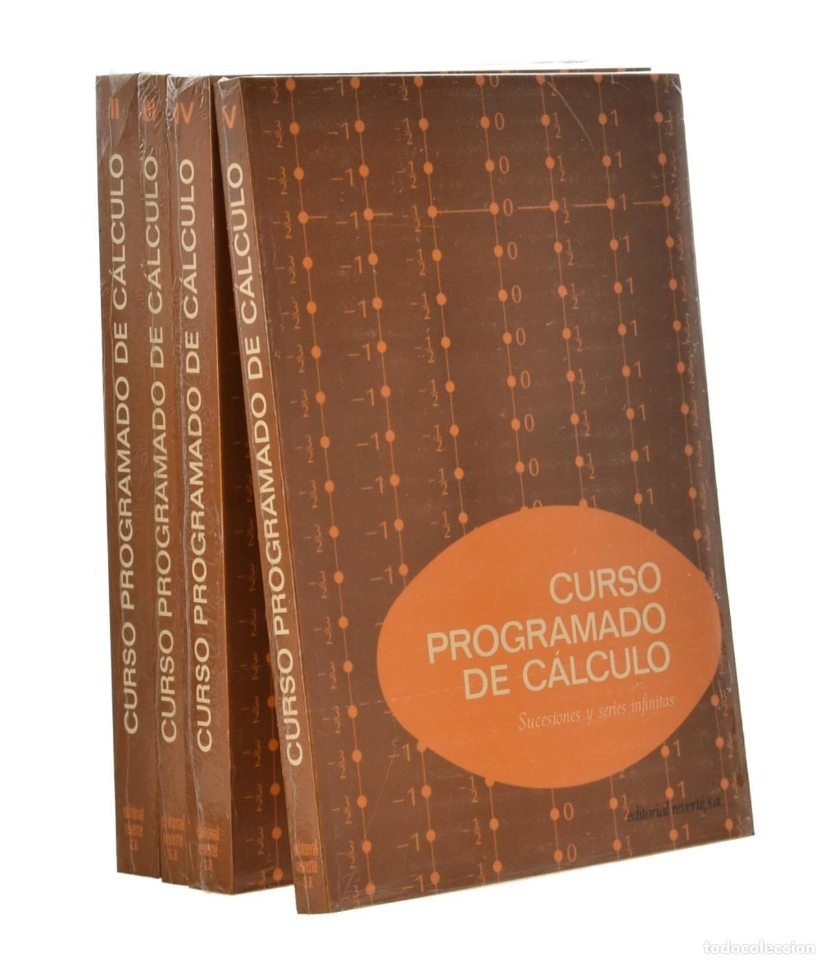 Libros de segunda mano de ciencias: CURSO PROGRAMADO DE CALCULO, II-III-IV-V - C.E.M (Committe On Educational Media)- Revert&eacute; Editorial - Foto 1