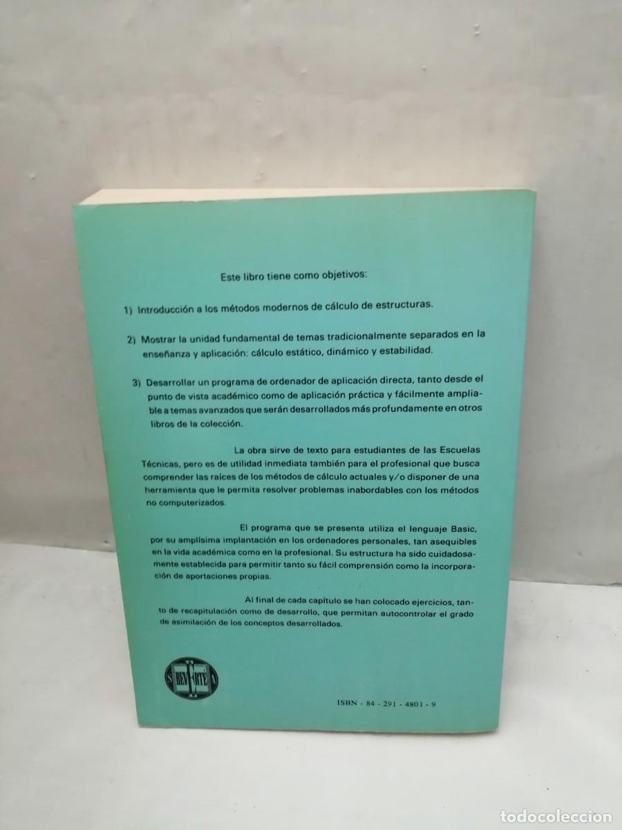 Libros de segunda mano de ciencias: C&aacute;lculo matricial de estructuras - Foto 2