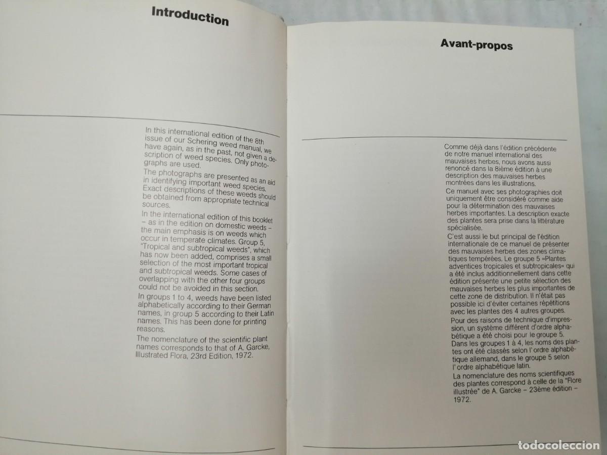 Libros de segunda mano: Schering AG: Manual de Malezas (segunda edici&oacute;n revisada y extendida) - Foto 5