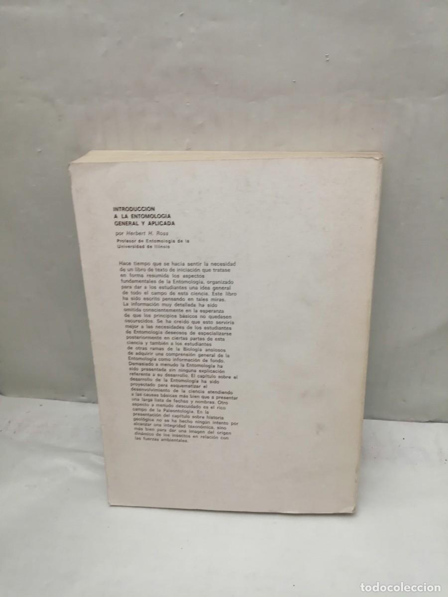 Libros de segunda mano: Introducci&oacute;n a la Entomolog&iacute;a General y Aplicada (tercera edici&oacute;n) - Foto 2
