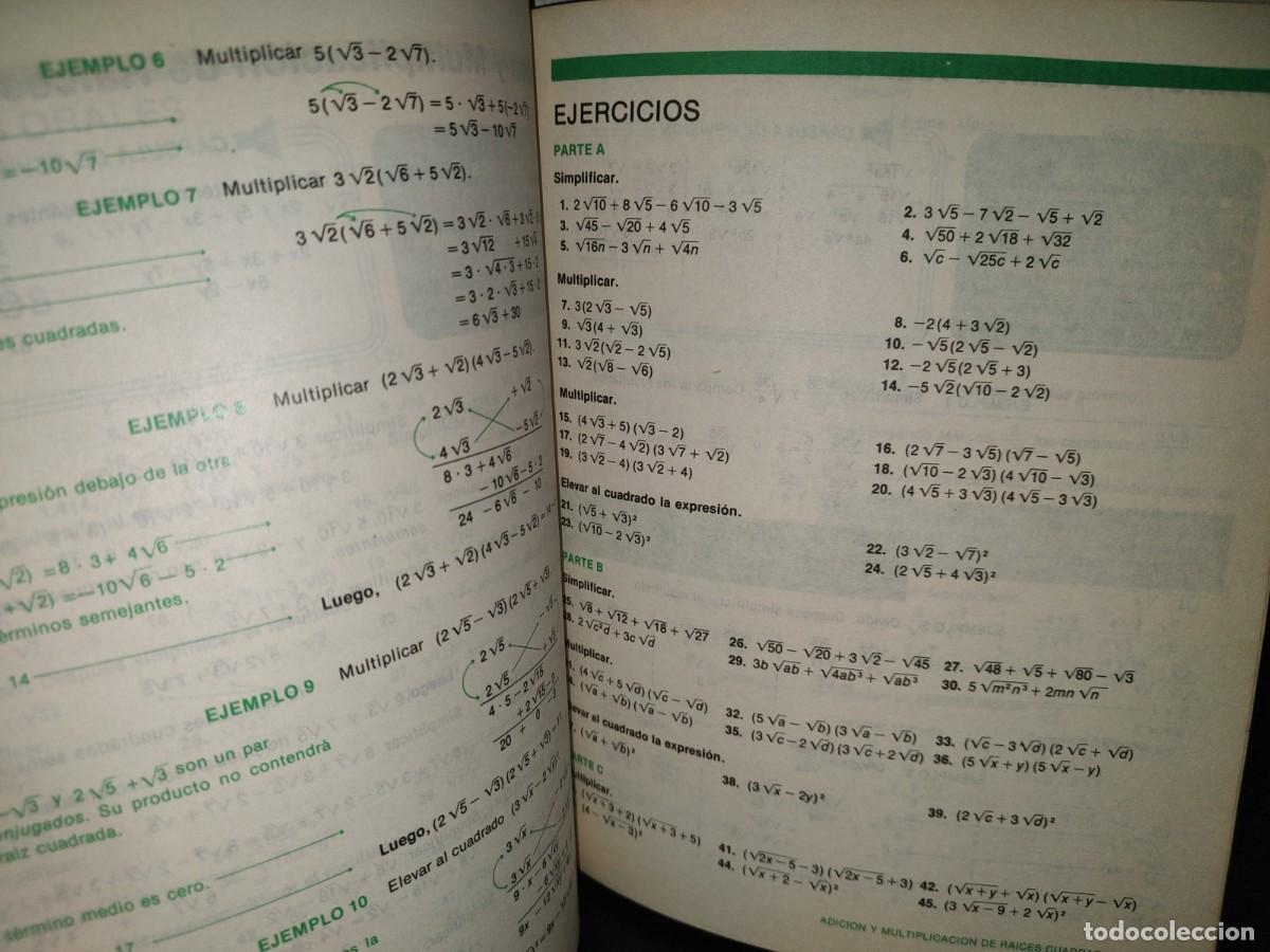 Libros de segunda mano de ciencias: 208- &Aacute;lgebra Con Trigonometr&iacute;a 2 - Eugene D. Nichols - C.E.C.S.A. - Foto 8