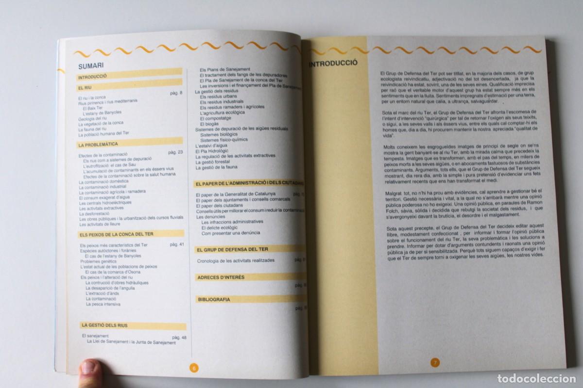 Libros de segunda mano: El Ter. Un riu per viure-hi. Grup de Defensa del Ter - Foto 3