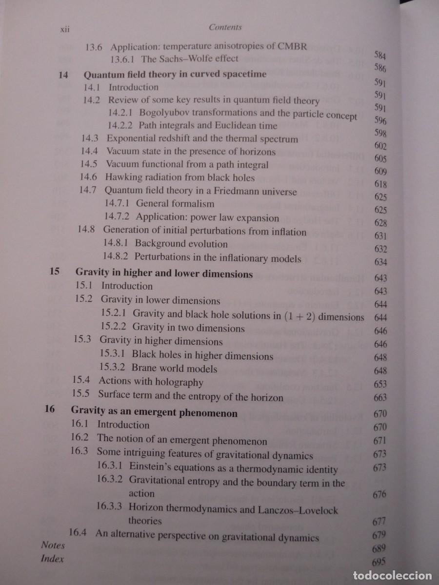 Libros de segunda mano de ciencias: GRAVITATION . FOUNDATIONS AND FRONTIERS. - Foto 5